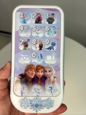 Disney Frozen Toy Phone for Kids, Toddler Toys w/ Preschool Learning Activities